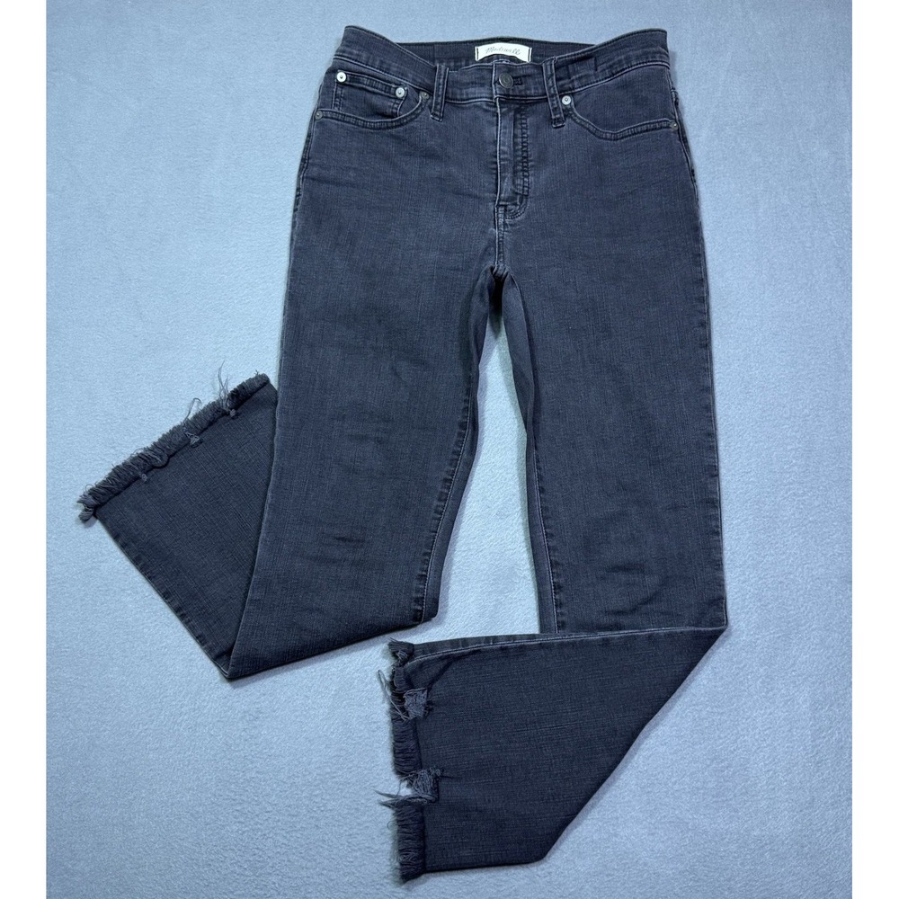 Madewell Jeans Womens 26x27 Black Cali Demi Boot Boho USA Normcore